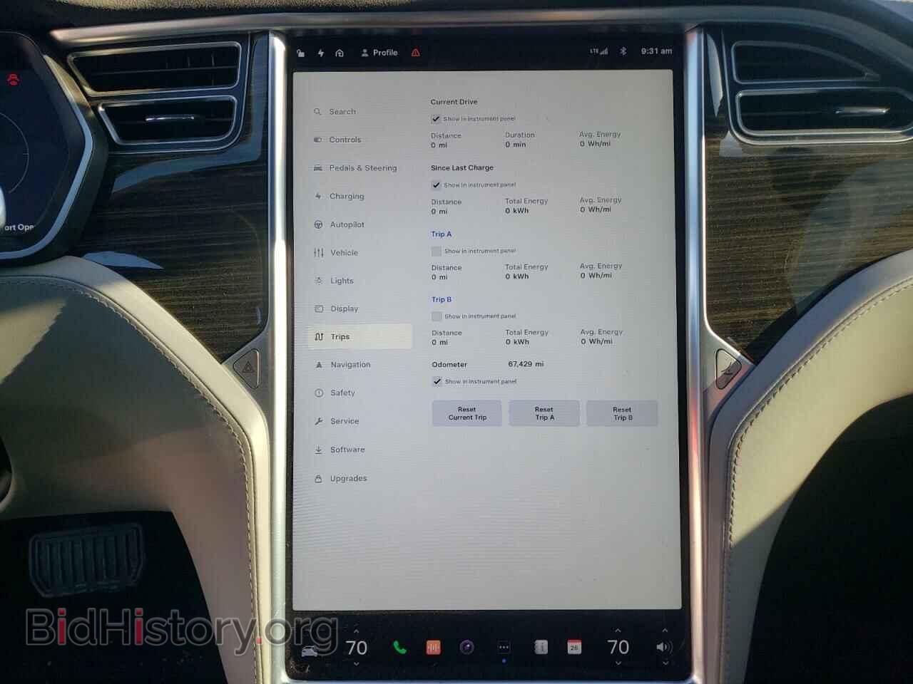 2016 TESLA MODEL S - VIN: 5YJSA1E14GF133000 - Photo 9