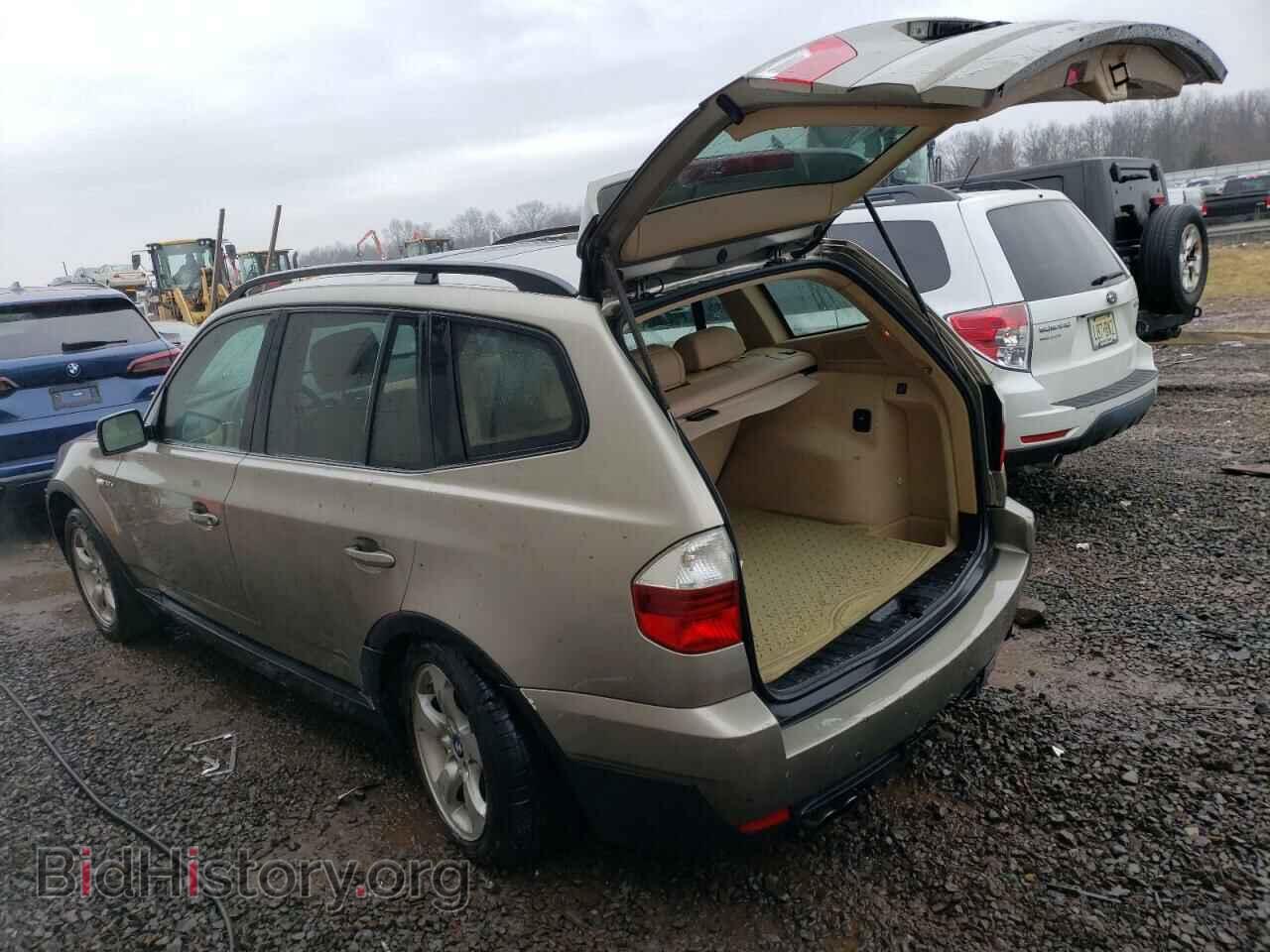 2007 BMW X3 - VIN: WBXPC93487WF29332 - Фото 2