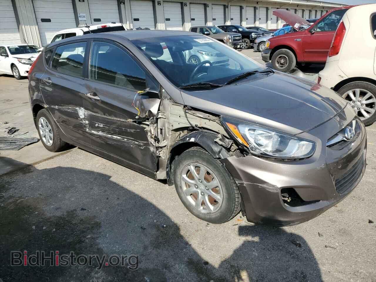 2013 HYUNDAI ACCENT - VIN: KMHCT5AE6DU115417 - Фото 4