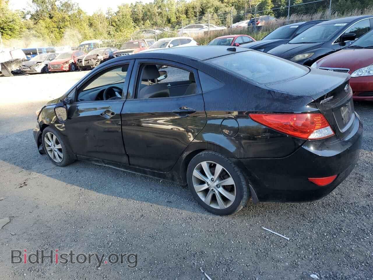 2014 HYUNDAI ACCENT - VIN: KMHCU4AE2EU592516 - Фото 2