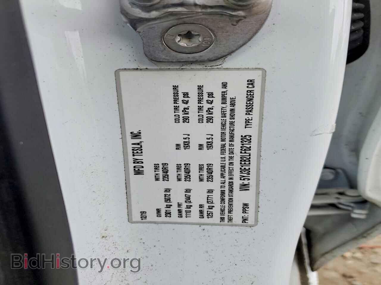 2020 TESLA MODEL 3 - VIN: 5YJ3E1EB2LF621325 - Photo 13
