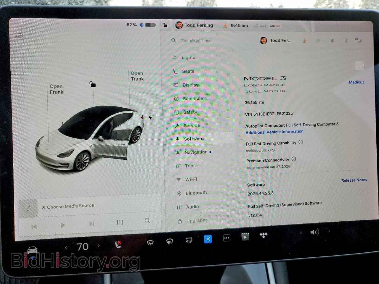 2020 TESLA MODEL 3 - VIN: 5YJ3E1EB2LF621325 - Photo 9