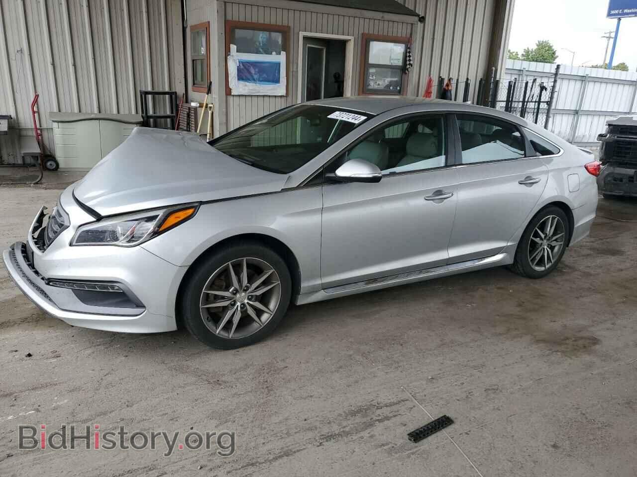 Photo 5NPE34AB4HH556380 - HYUNDAI SONATA 2017
