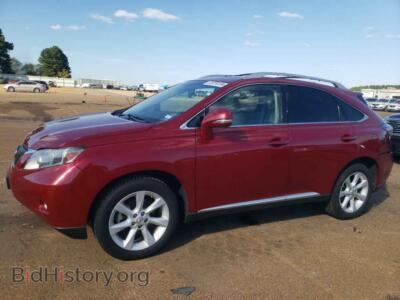 2012 Lexus RX350 350, красный — VIN 2T2ZK1BA3CC084852, Copart