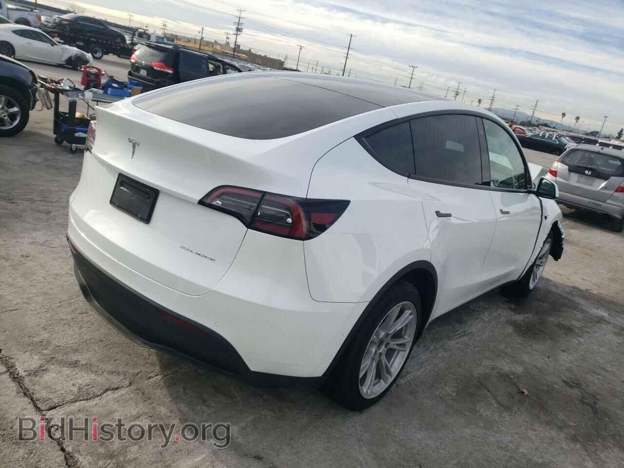 2022 TESLA MODEL Y - VIN: 7SAYGDEE6NF511346 - Фото 3