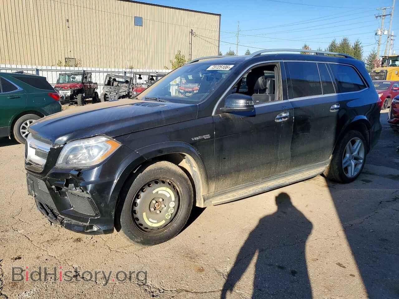 2015 Mercedes-Benz GL-CLASS 550 4MATIC (VIN 4JGDF7DE8FA553234) — фото 1 из 13, Copart, повреждение: передняя часть