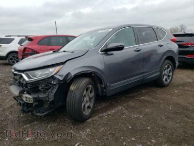 2018 Honda CRV EXL, серый — VIN 5J6RW2H88JL033687, Copart