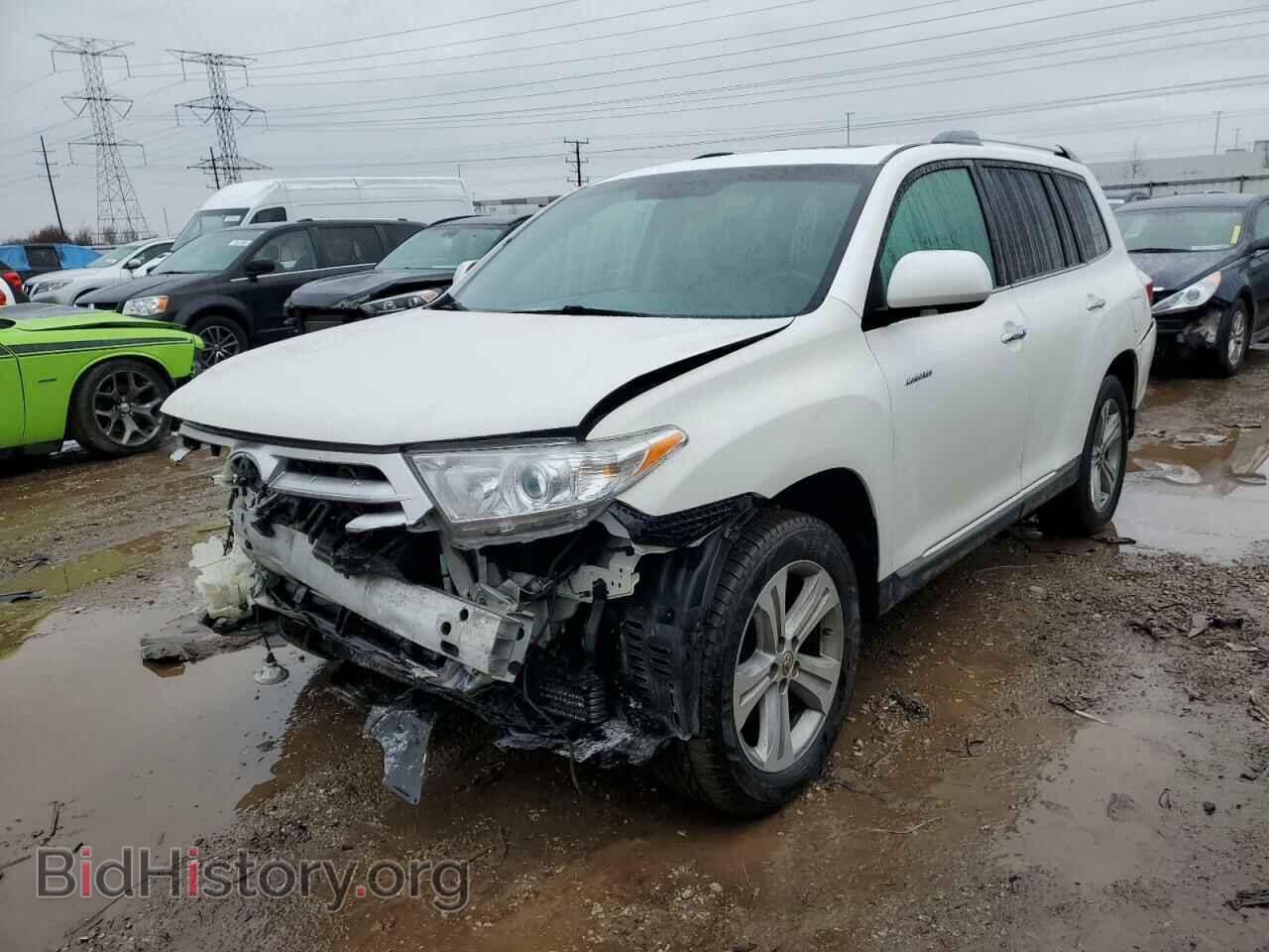 Фотография 5TDDK3EH4DS198953 - TOYOTA HIGHLANDER 2013