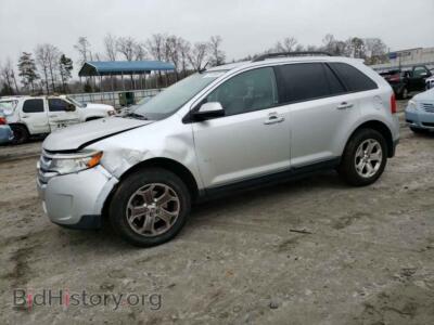 2012 Ford EDGE Edge SEL, silver — VIN 2FMDK3JC9CBA56202, Copart