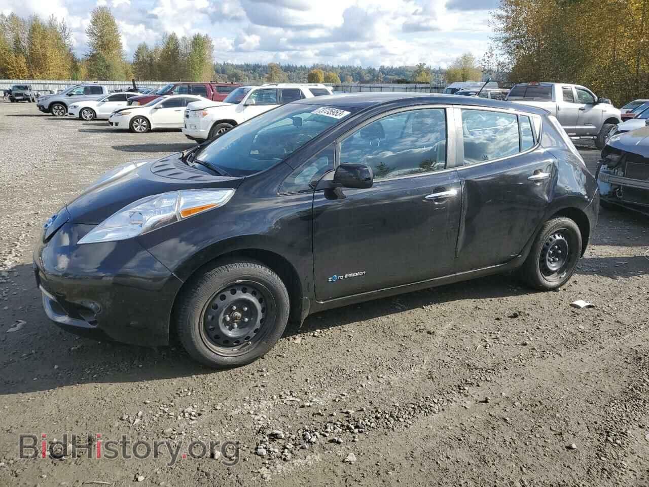 Photo 1N4AZ0CP4EC339617 - NISSAN LEAF 2014