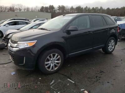 2012 Ford EDGE Edge SEL, black — VIN 2FMDK4JCXCBA75976, Copart