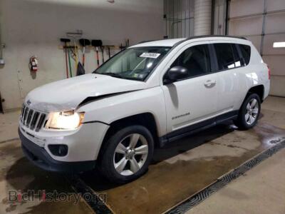2013 Jeep COMPASS Latitude, white — VIN 1C4NJDEB6DD280719, Copart