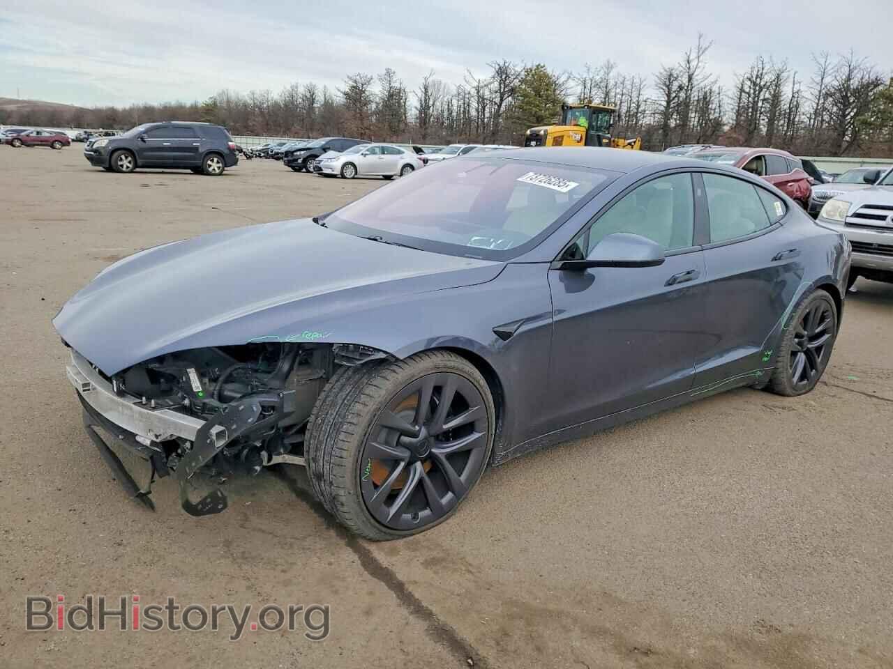 Фотография 5YJSA1E54MF436034 - TESLA MODEL S 2021