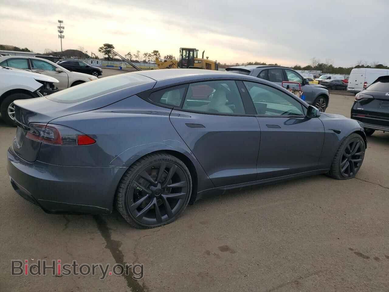 2021 TESLA MODEL S - VIN: 5YJSA1E54MF436034 - Фото 3