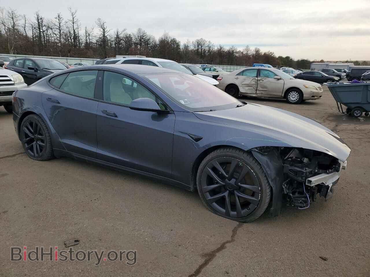 2021 TESLA MODEL S - VIN: 5YJSA1E54MF436034 - Фото 4