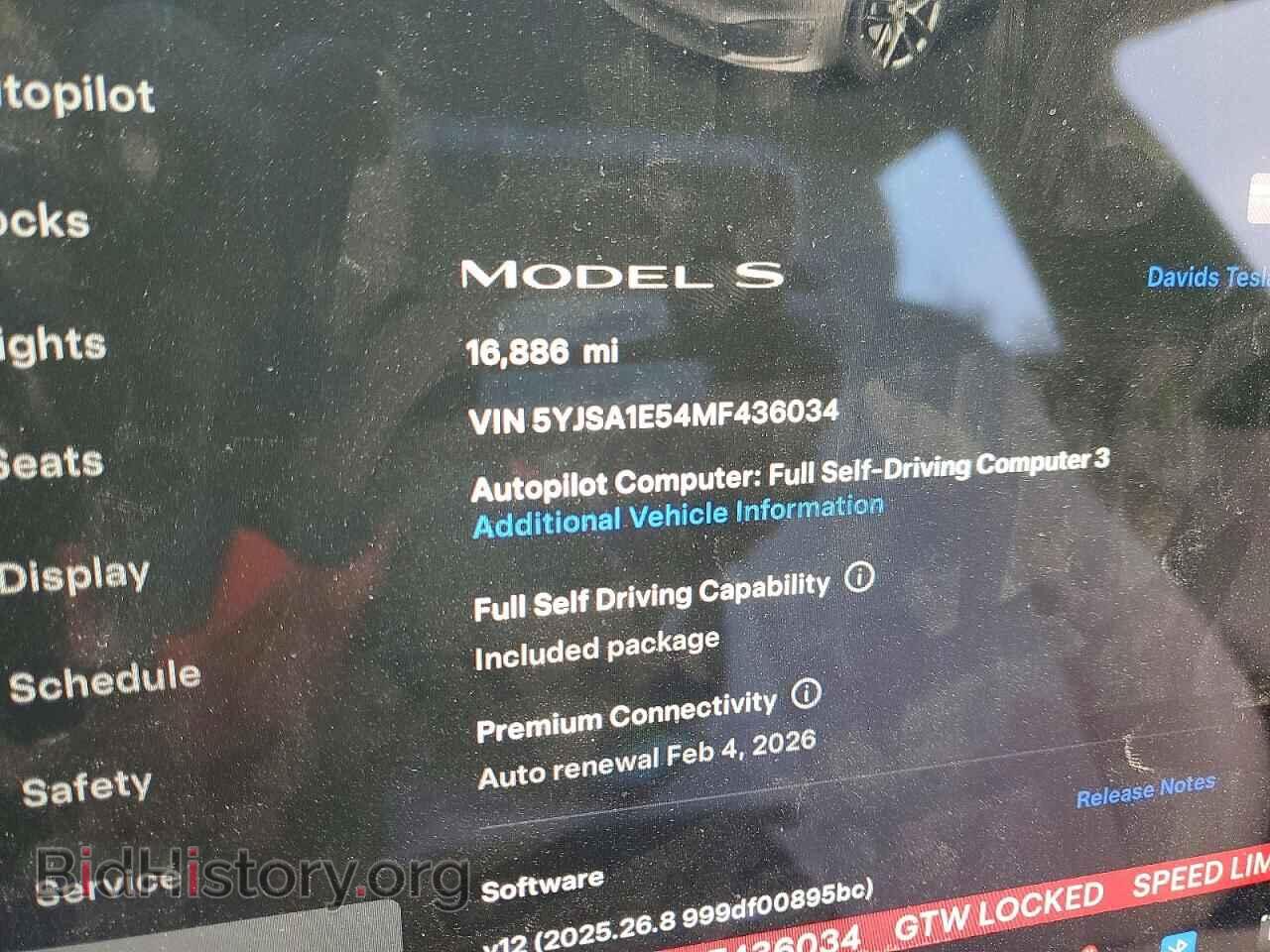 2021 TESLA MODEL S - VIN: 5YJSA1E54MF436034 - Фото 9