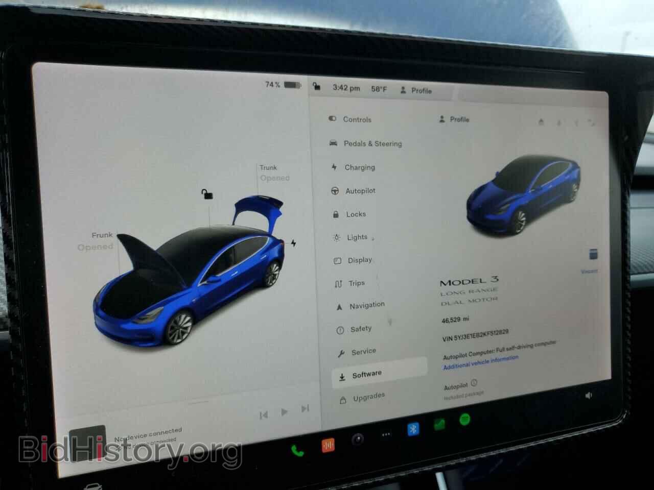 2019 TESLA MODEL 3 - VIN: 5YJ3E1EB2KF512829 - Photo 9