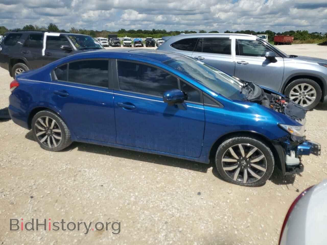 2015 HONDA CIVIC - VIN: 19XFB2F96FE031498 - Фото 4
