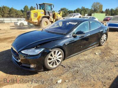 2013 Tesla MODEL S, черный — VIN 5YJSA1CN3DFP12271, Copart