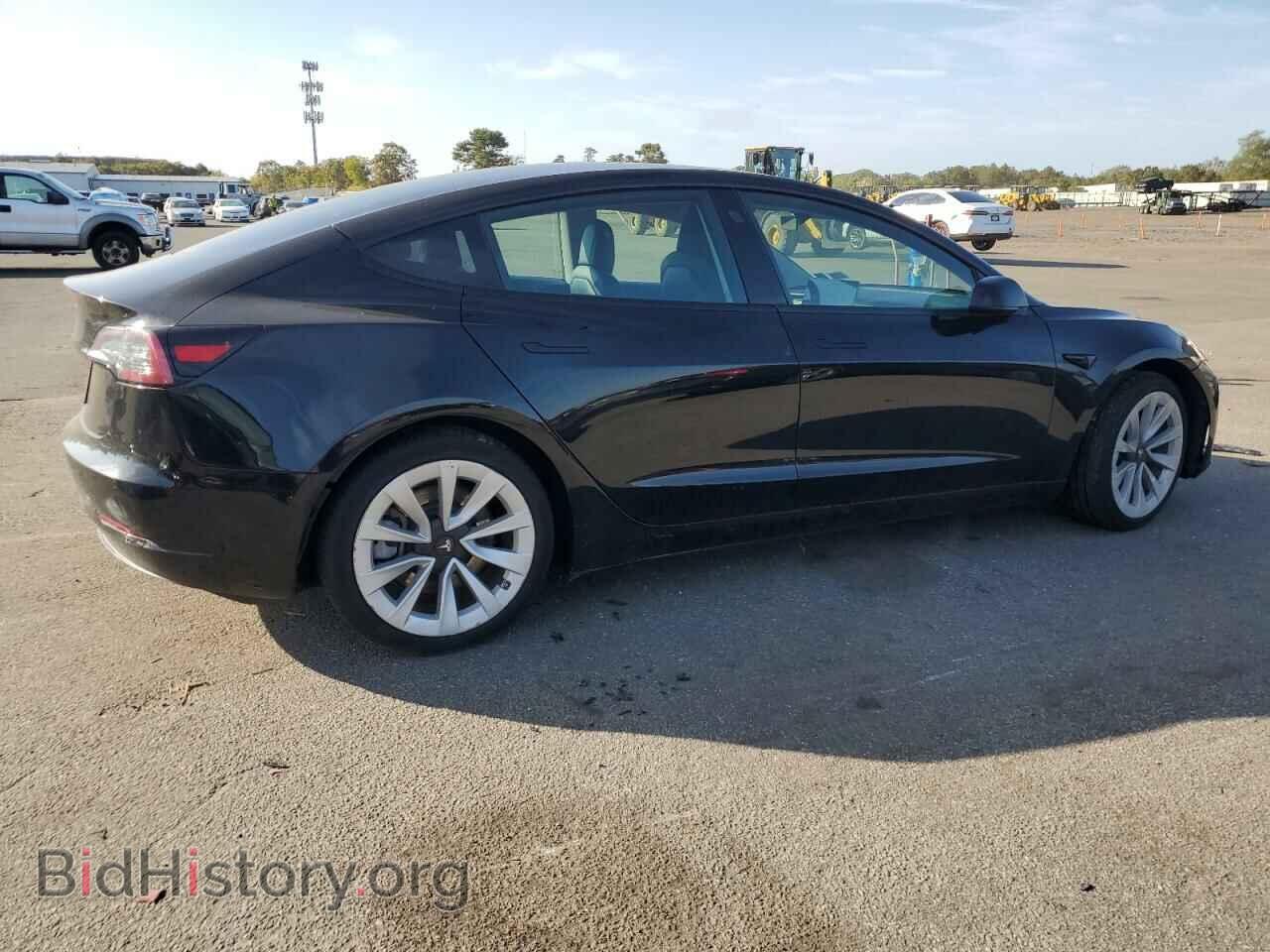 2022 TESLA MODEL 3 - VIN: 5YJ3E1EA7NF184870 - Фото 3