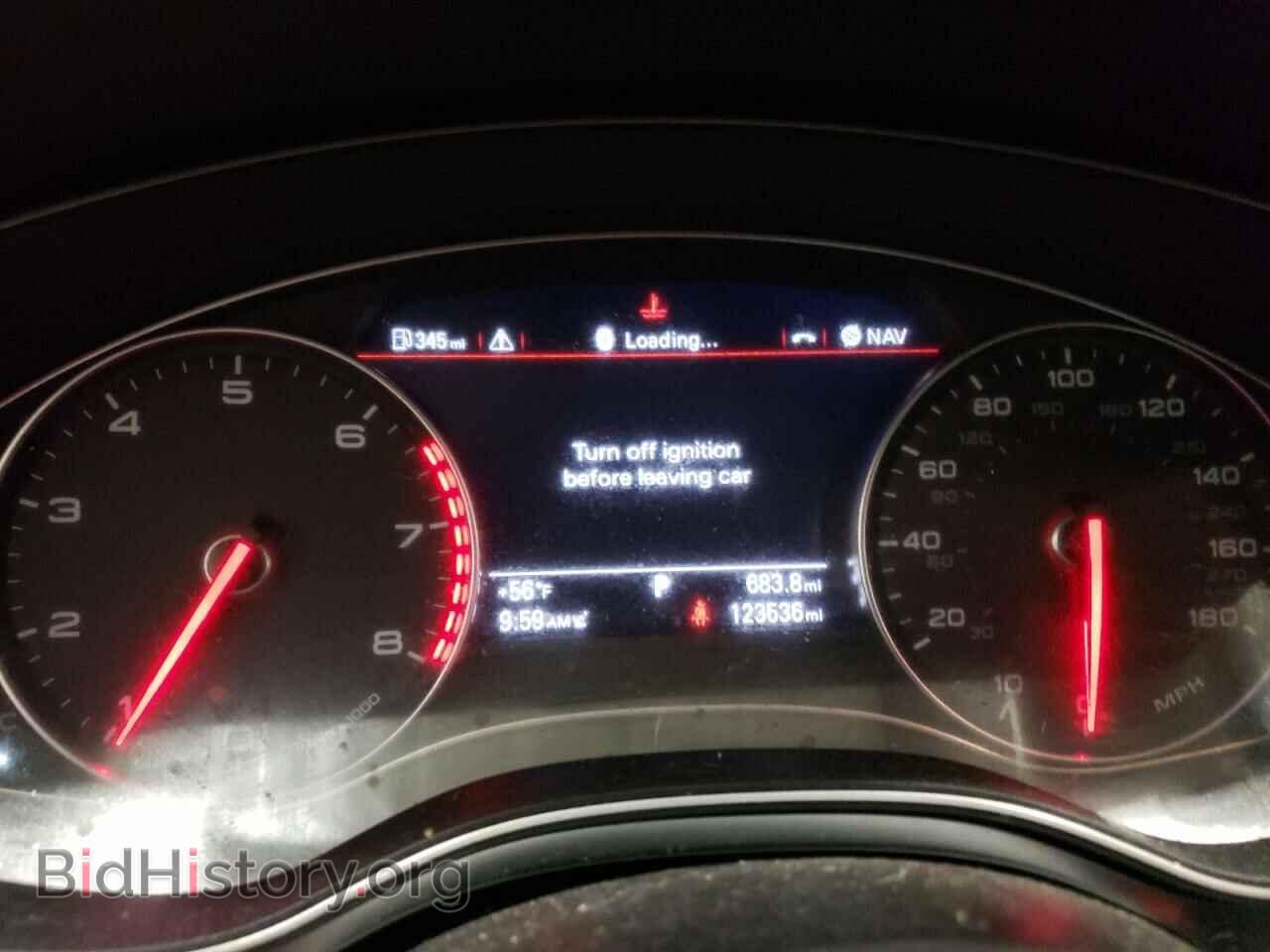 2014 AUDI A6 - VIN: WAUFGAFC5EN053104 - Фото 9