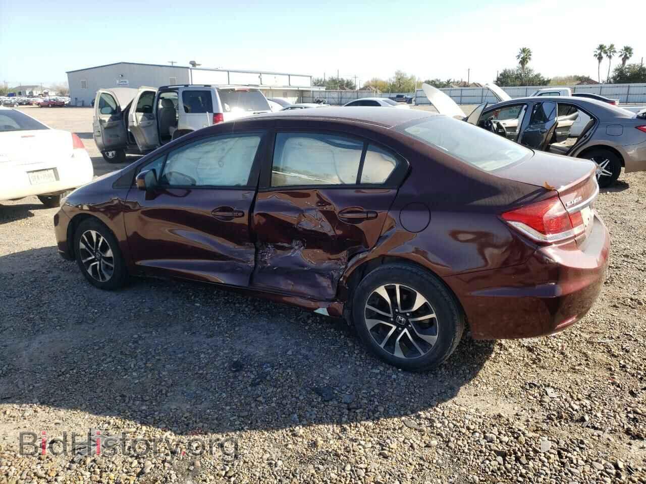 2015 HONDA CIVIC - VIN: 19XFB2F8XFE010628 - Фото 2