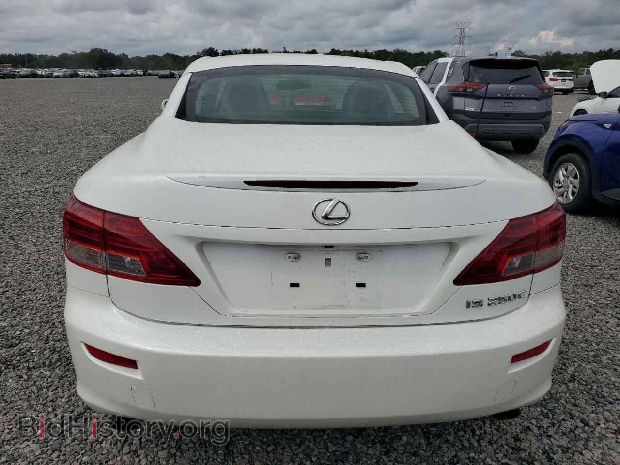 2011 LEXUS IS - VIN: JTHFF2C26B2521196 - Фото 6