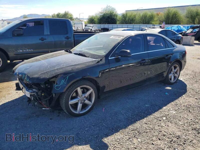 2012 Audi A4 Premium (VIN WAUBFAFL2CN004229) — фото 1 из 13, Copart, повреждение: передняя часть