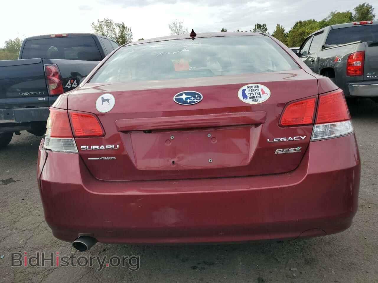 2014 SUBARU LEGACY - VIN: 4S3BMBL66E3013561 - Фото 6