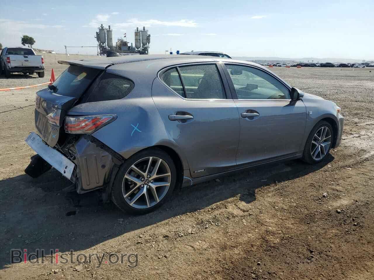 2016 LEXUS CT 200 - VIN: JTHKD5BHXG2251022 - Фото 3