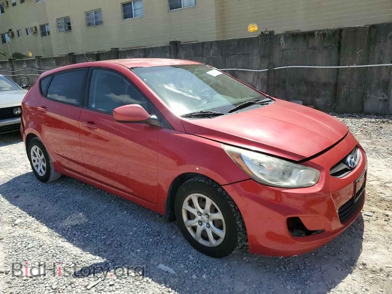 2013 HYUNDAI ACCENT - VIN: KMHCT5AE0DU098453 - Фото 4