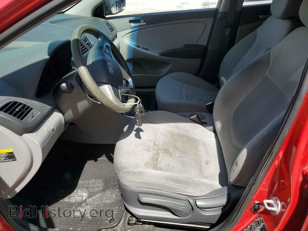 2013 HYUNDAI ACCENT - VIN: KMHCT5AE0DU098453 - Фото 7