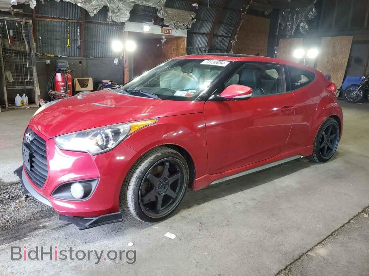 Photo KMHTC6AE9DU152595 - HYUNDAI VELOSTER 2013