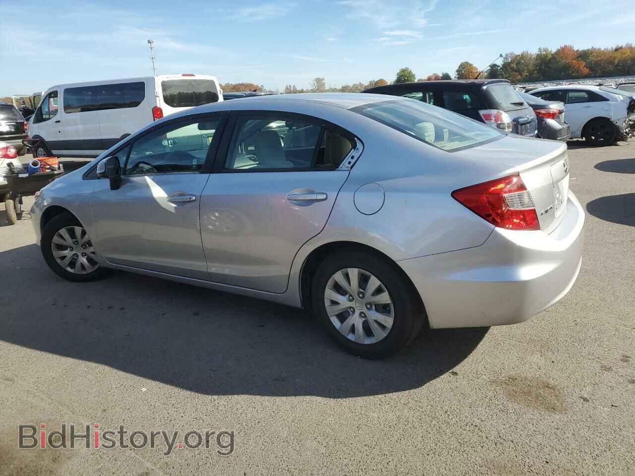 2012 HONDA CIVIC - VIN: 19XFB2F56CE350621 - Фото 2