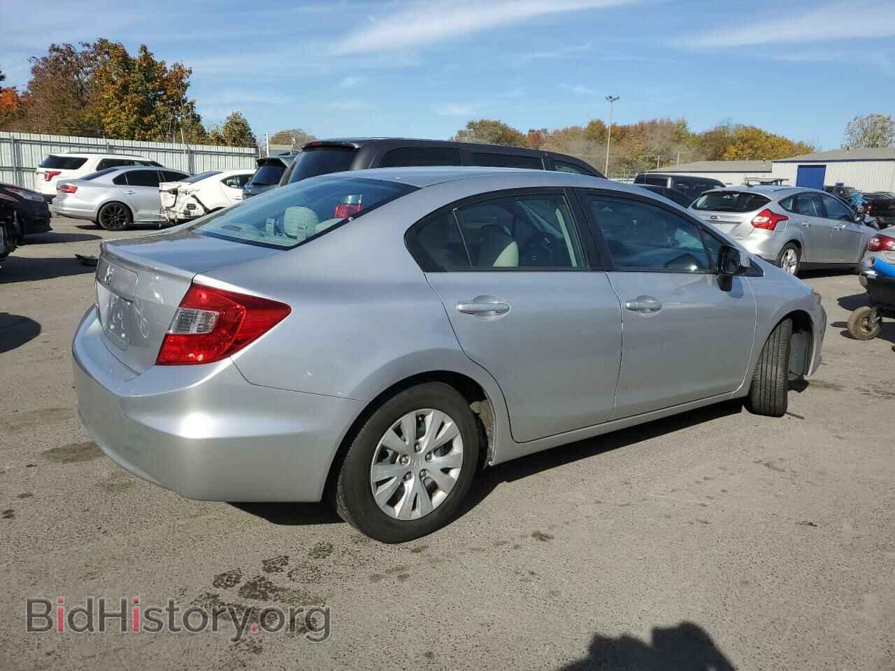 2012 HONDA CIVIC - VIN: 19XFB2F56CE350621 - Фото 3