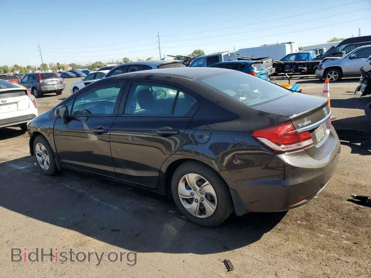 2013 HONDA CIVIC - VIN: 2HGFB2F50DH575382 - Фото 2