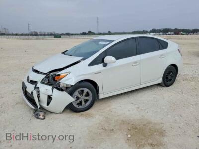2015 Toyota PRIUS Base, white — VIN JTDKN3DU1F0467591, Copart