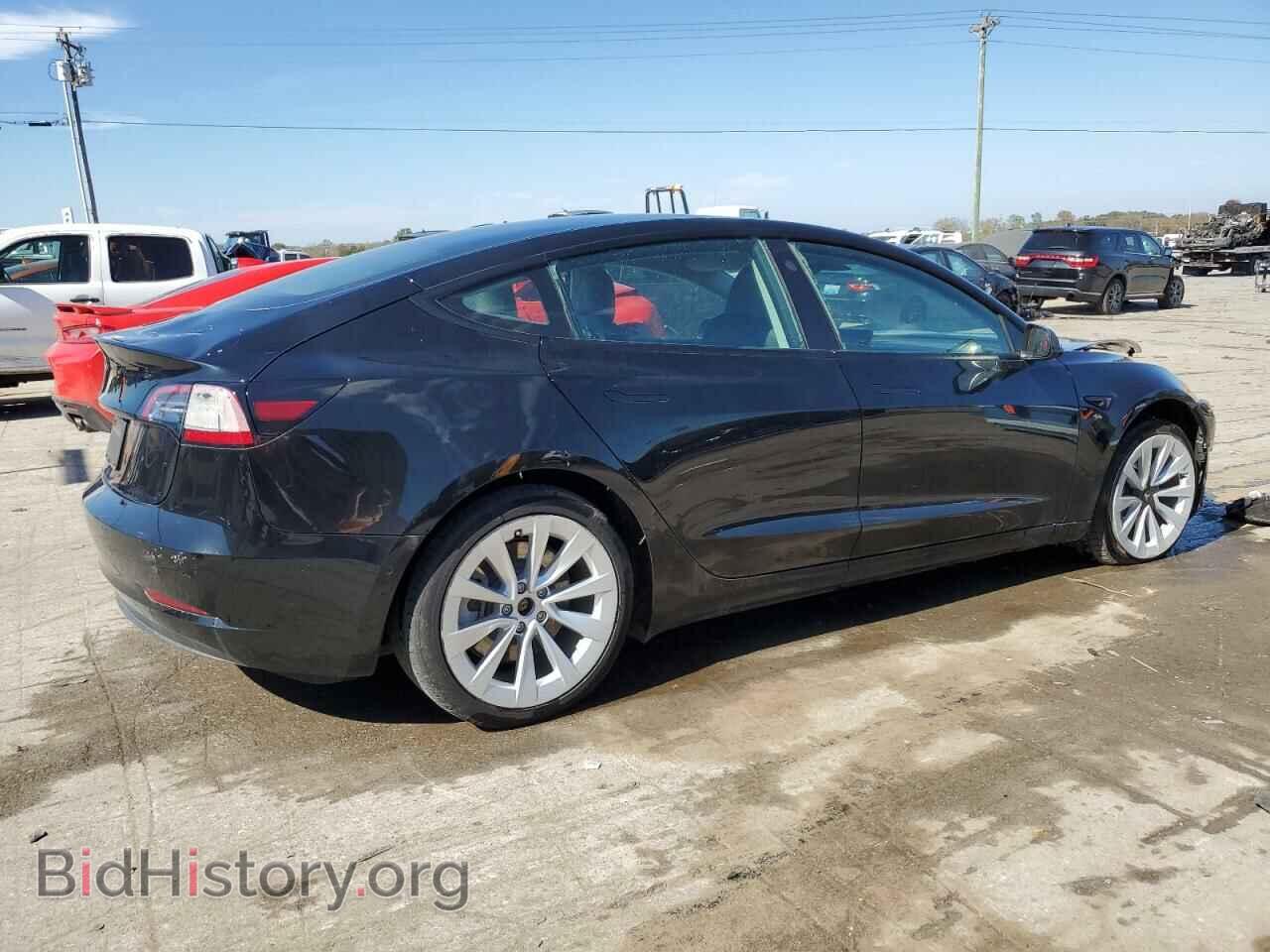 2022 TESLA MODEL 3 - VIN: 5YJ3E1EA1NF304551 - Фото 3
