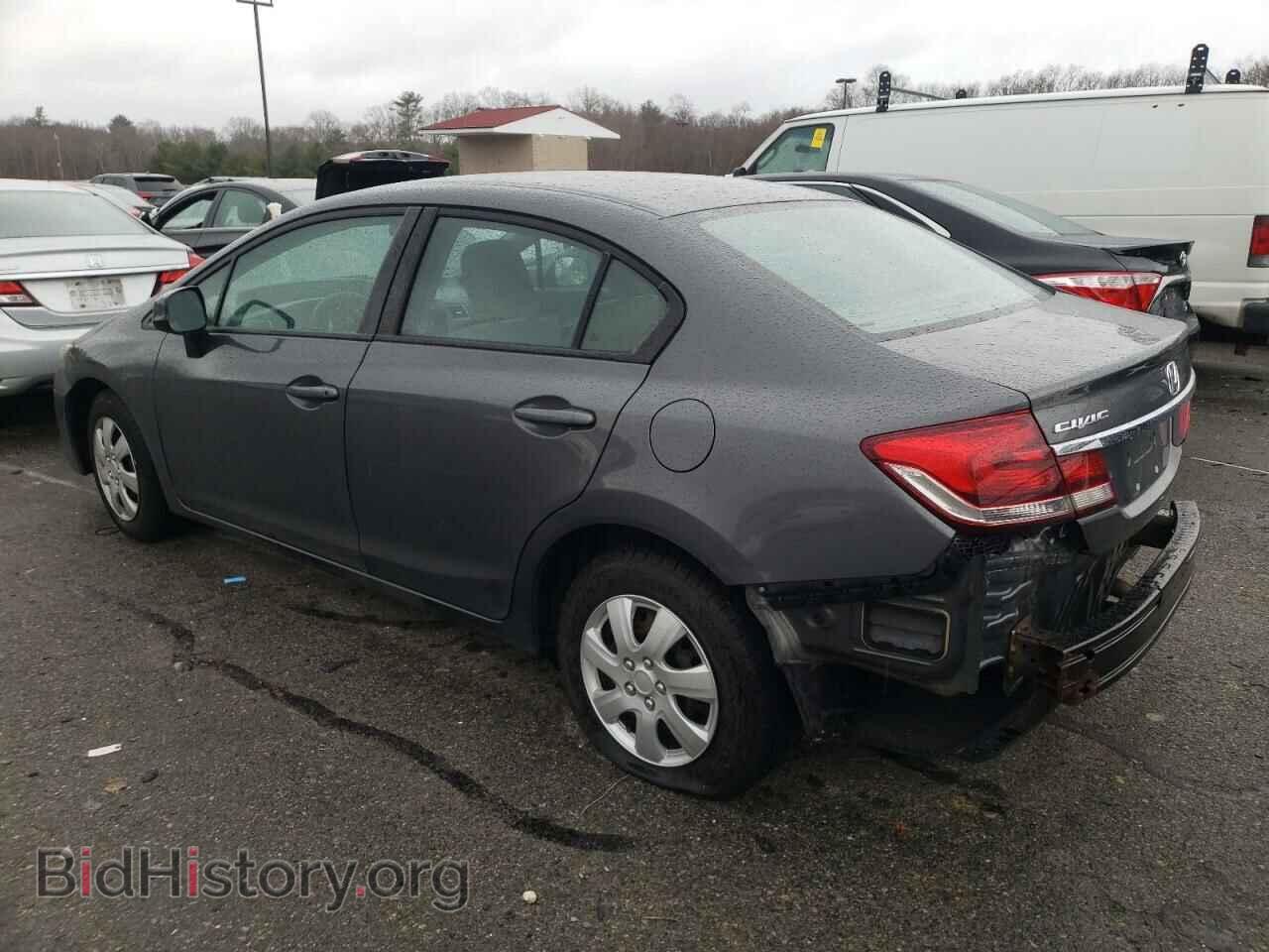 2013 HONDA CIVIC - VIN: 2HGFB2F54DH598597 - Фото 2