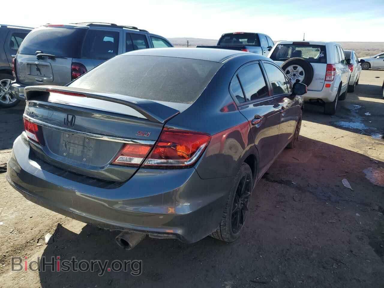2013 HONDA CIVIC - VIN: 2HGFB6E50DH707954 - Фото 3