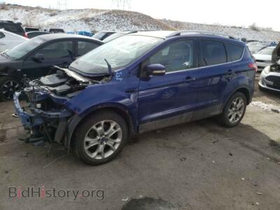 2015 Ford ESCAPE Escape TIT, синий — VIN 1FMCU9J99FUC62714, Copart