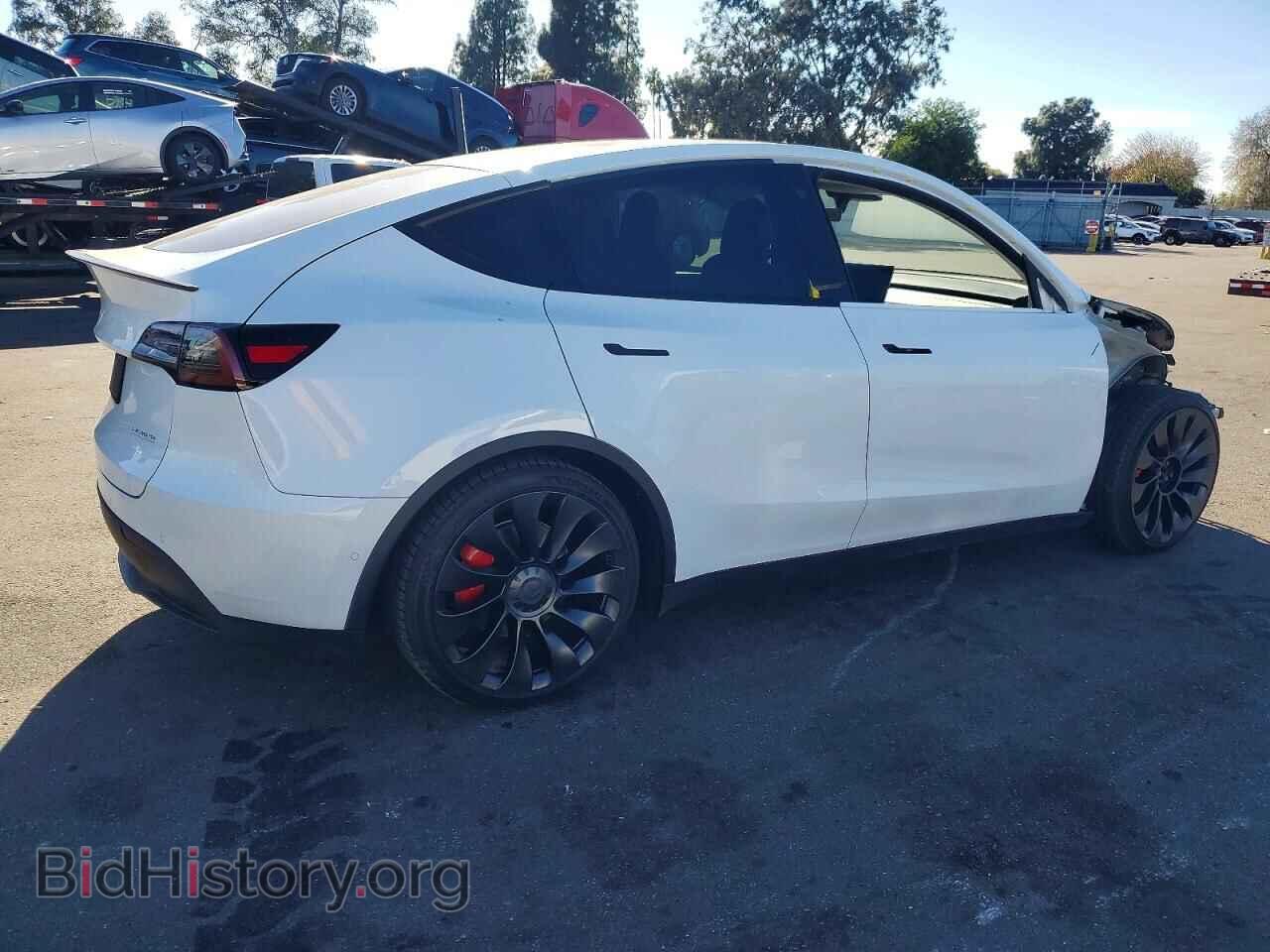 2022 TESLA MODEL Y - VIN: 7SAYGDEFXNF409931 - Фото 3
