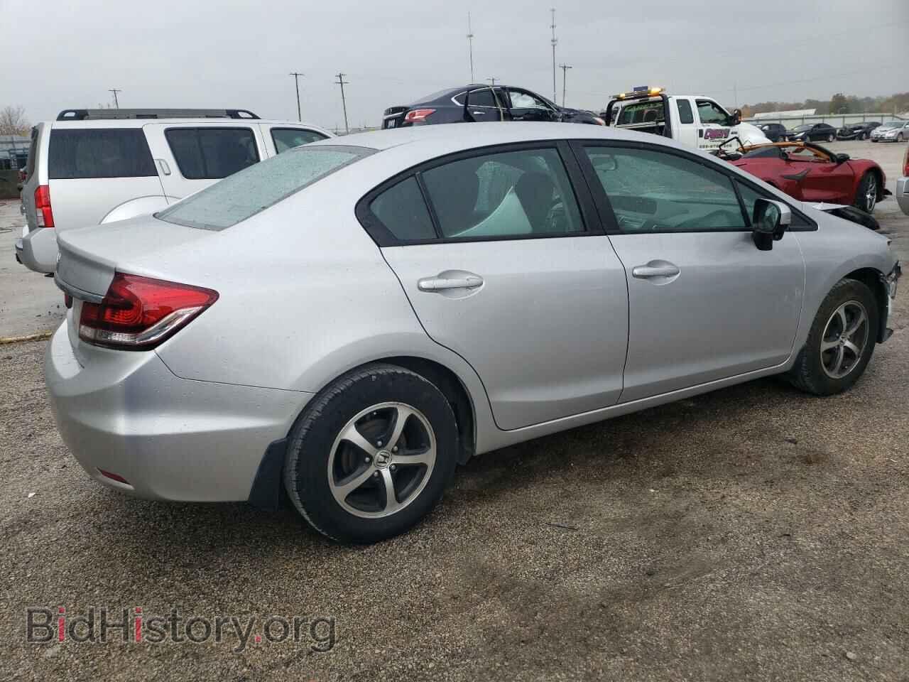 2015 HONDA CIVIC - VIN: 19XFB2F78FE069846 - Фото 3