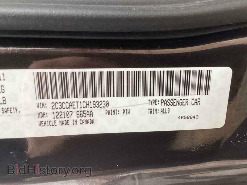 2012 Chrysler 300 (VIN 2C3CCAET1CH193230) — фото 10 из 10