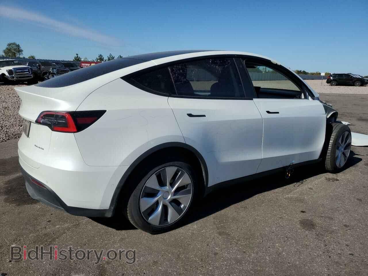 2021 TESLA MODEL Y - VIN: 5YJYGDEE2MF083240 - Фото 3