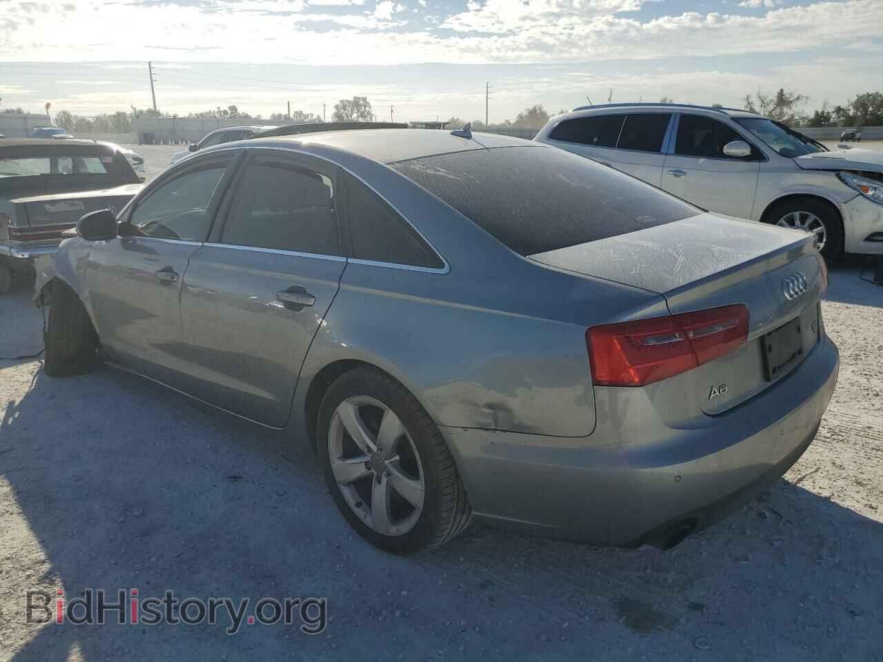 2012 AUDI A6 - VIN: WAUBGAFC3CN007606 - Фото 2