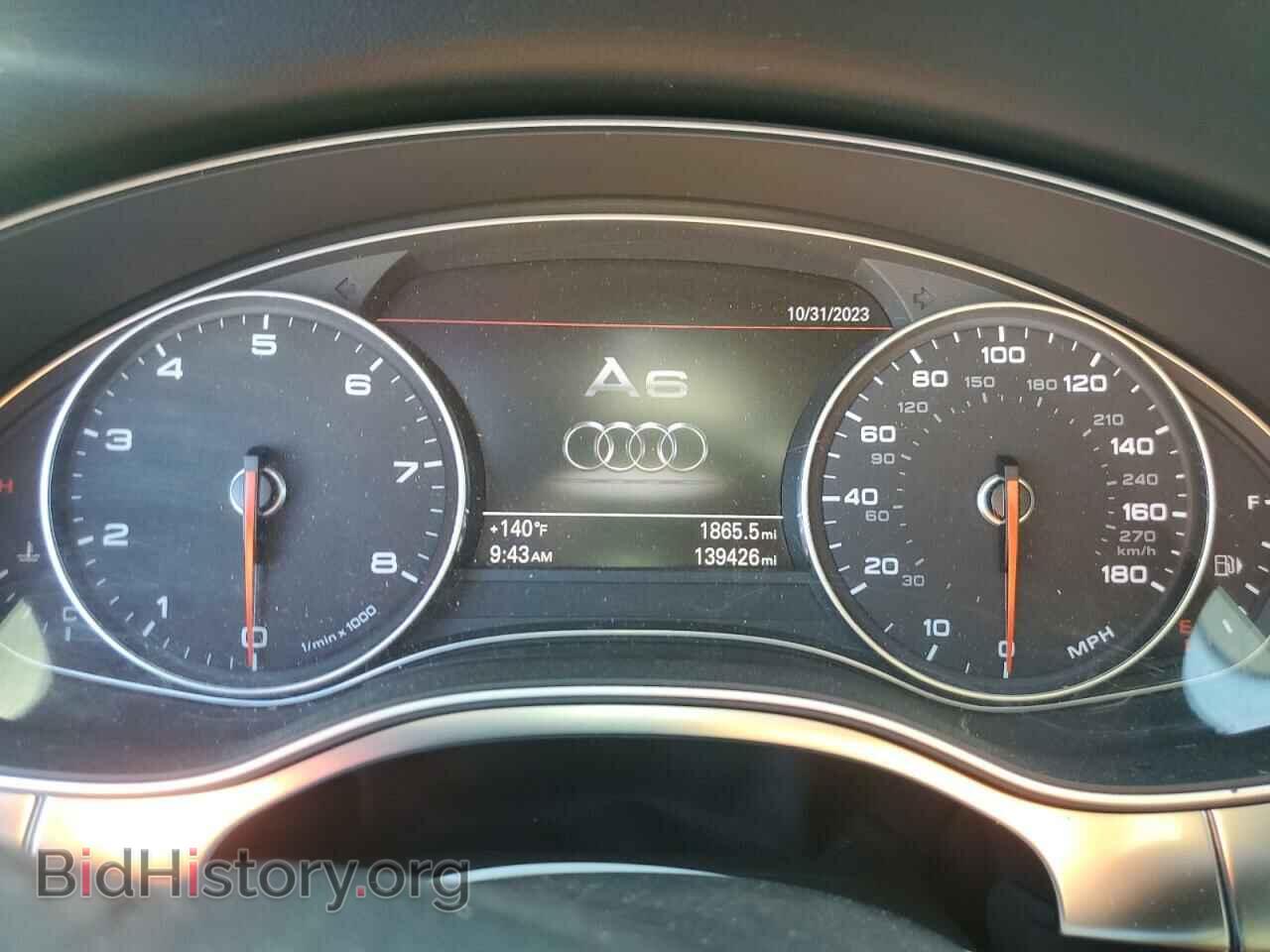 2012 AUDI A6 - VIN: WAUBGAFC3CN007606 - Фото 9