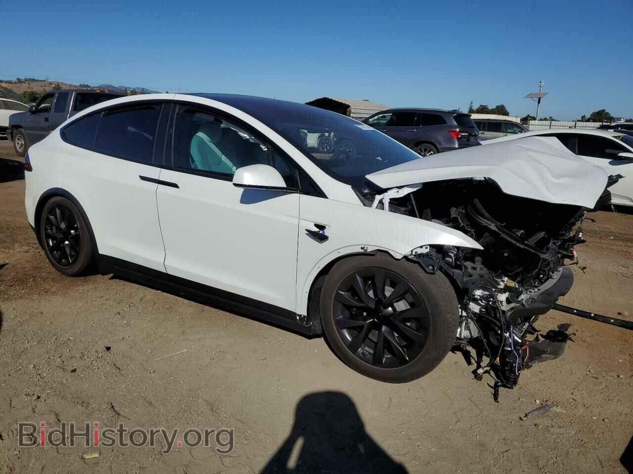 2024 TESLA MODEL X - VIN: 7SAXCBE54RF443792 - Фото 4