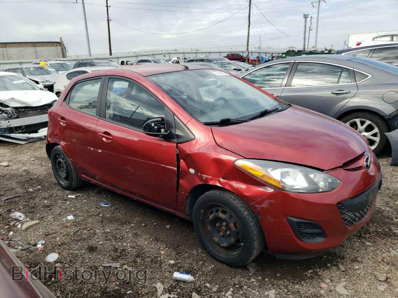 2014 MAZDA 2 - VIN: JM1DE1KZ1E0181508 - Фото 4
