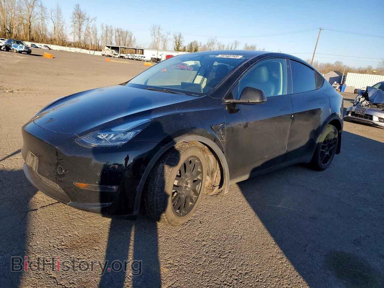 Фотография 7SAYGDEE3NF504323 - TESLA MODEL Y 2022